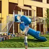 Jardín de Infancia Pequeño Doctor Tobogán Combinado Parque Comunitario al Aire Libre Tobogán Infantil Equipo de Diversión No Motorizado Personalización