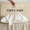 Funda de almohada Funda protectora antiácaros Funda de almohada Bolsa liner de hotel Protección del núcleo de la almohada contra saliva aceite para la cabeza sudor Capa de aislamiento
