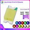 SMD 0402SMD0603 luz branca 0805 vermelho 1206 contas de lâmpada branco quente amarelo azul indicador de luz contas de lâmpada led