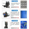 Máquina Terminal Silenciosa de 1.5t, Máquina Engarzadora de Terminales Totalmente Automática con Funciones de Pelado y Engarzado, Máquina Engarzadora de Terminales Eléctrica Semiautomática
