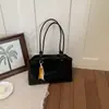 Bolso Tote Estilo Extranjero para Mujer, Nuevo Bolso de Hombro de Moda Verano 2026, Bolso de Gran Capacidad para el Trabajo