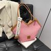Bolsa de Mão Grande Capacidade Estilo Coreano Nova Verão 2026 Nicho, Bolsa de Mão Ombro Versátil Fashion Coração