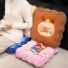 Cojín de Asiento de Cachorro Lindo, Cojín de Peluche, Cojín Cuadrado para Banco de Aula, Cojín de Sofá, Esterilla de Piso para Futón, Cojín para Ventana de Mirador