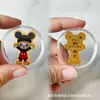 Pegatinas para Teléfono de Papel Dorado de Dibujos Animados Crayon Shin-Chan Hello Kitty Doraemon Sanrio Pegatinas para Teléfono Regalo Papel Dorado