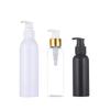 Ventas Directas de Fábrica Botella de Embalaje de Plástico Redonda de Hombro de 500 ml Esencia para Mascotas Reenvasada Bomba de Loción de Aluminio Electroquímico Botella de Champú