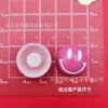 Accesorios Plásticos DIY Coloridos Estilo Chanel con Goteo de Aceite Cara Sonriente Serie para Pinzas de Cabello, Fundas de Teléfono, Hebillas de Zapatos y Materiales Auxiliares