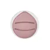 Esponja de Polvo Color Durazno Humedecida en Agua, Cojín de Aire Grande Tipo Malvavisco, Suave y No Consumidora de Polvo, Esponja de Maquillaje Triangular de Gota de Agua para Uso Húmedo y Seco