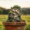 Árvore Verde Dorminhoca Transfronteiriça Planta Jardim Mágico Acrílico Decorativo Pátio Chão Ornamentos Adereços Impermeável