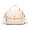 Bolso Nuevo para Mujer 2023 Bolso de Hombro Moda Retro Piel Suave Bolso de Mano para Mujer de Mediana Edad Bolso Cruzado de Moda para Dama