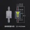 Válvula de retenção tipo mola válvula de alívio de pressão preventor de refluxo água óleo gás preventor de refluxo plástico stop d'água resistente ao ozônio