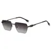 Gafas de Sol Metálicas Sin Marco Ps33205 para Hombre Tendencia Viaje Gafas de Sol con Protección Solar Venta al por Mayor Gafas de Sol Protección UV400