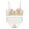 Sujetador Ultrafino de Copa Transfronterizo Transpirable para Mujer Ajustable para Busto Grande que Reduce el Busto Soporte Superior Sin Aro de Acero Elevación Push-up