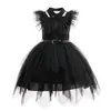 Miércoles conjunto de collar de corona para niños Adams cos vestido negro una generación de accesorios tamaño