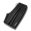 Pantalones cortos deportivos de verano finos para hombre, de seda helada, secado rápido, para correr, corte holgado, talla grande, adecuados para hombres de mediana edad, se pueden usar como pantalones cortos de playa