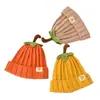 Toucas de Bebê Outono e Inverno Toucas de Lã Quentes para Bebê Menina Crianças Meninos e Meninas Toucas de Tricô Fofas para Bebê Menino