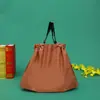 Bolsas Impermeables y Resistentes al Desgaste con Cordón para Llevar, Bolsas Portátiles Multicolores para Empaque de Comida Rápida y Té de Leche, Al Por Mayor