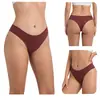 Tanga Anti-Vergüenza Transfronterizo Europeo y Americano de Amazon con Almohadillas de Algodón para Yoga, Fitness y Ropa Interior Sin Costuras para Mujer