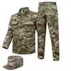 Conjunto de Uniforme de Camuflaje para Hombres y Mujeres, Resistente al Desgaste y Transpirable, Uniforme de Entrenamiento Militar Estudiantil, Uniforme de Entrenamiento Físico al Aire Libre, Fabricante de Ropa de Trabajo de Protección Laboral