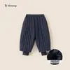 Pantalones de Algodón para Niños Youbao, Ropa Infantil de Huzhou Zhili, Pantalones Cálidos de Algodón Acolchado para Niños de Falso Dos Piezas, Pantalones Largos Versátiles para Niñas
