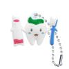 Chaveiro Pingente de Borracha Macia de PVC Médico de Desenho Animado Transfronteiriço Desenho Animado Ins Bolsa Chaveiro Acessório Corrente de Bolinhas Ornamento Pendurado