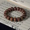 Contas de Abacaxi de Sândalo Verde e Sândalo Dourado, Pulseiras Simples de Contas, Para Brincar e Usar como Acessórios