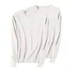 Conjunto de dos piezas Otoño e Invierno Suéter Pulóver para Mujer Cuello Redondo Tejido de Punto Holgado Color Sólido Manga Larga Talla Grande Capa Base Versátil