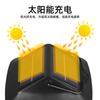 Lámpara de inducción de energía solar para el hogar, lámpara de jardín impermeable, lámpara de ambiente para balcón, iluminación de jardín y camping, lámpara recargable para caballos