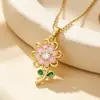 Colar de design vintage europeu e americano transfronteiriço de lua e sol, estrela e lua brilham juntas, design de nicho, acessórios com diamantes completos para mulheres