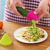 Suministro Exclusivo Transfronterizo de Herramienta para Pelar Pepinos, Rallador Giratorio Multifuncional para Cocina, Cortador Creativo en Espiral Rotatorio para Verduras