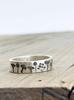 Hesheng AliExpress nuevo anillo transfronterizo con patrón de hongo moda retro europea y americana simple personalizado anillo de mujer