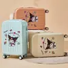 Maleta de Viaje Nueva 2025 para Mujeres, Maleta con Ruedas para Niños, Equipaje de Mano para Estudiantes Varones, Dibujos Animados de Anime, Ligera