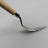 Espátula para pintura al óleo con mango de haya, raspador para pintura al óleo, espátula de paleta, cuchillo para pintura, pala para pintura al óleo
