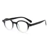 Nuevas gafas redondas vintage para mujer, decoradas con tachuelas, montura de gafas de estilo artístico de moda, gafas clásicas de moda sin graduación