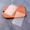 5 raspadores suaves de plástico transparente para pastel en semicírculo, herramientas de raspado de crema para pastel de cumpleaños
