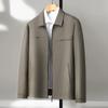 Chaqueta Ejecutiva para Hombre, Nuevo Estilo Primavera y Otoño 2026, Casual de Negocios, Atuendo para Padre de Mediana Edad y Mayor, Abrigo con Solapas para Hombre