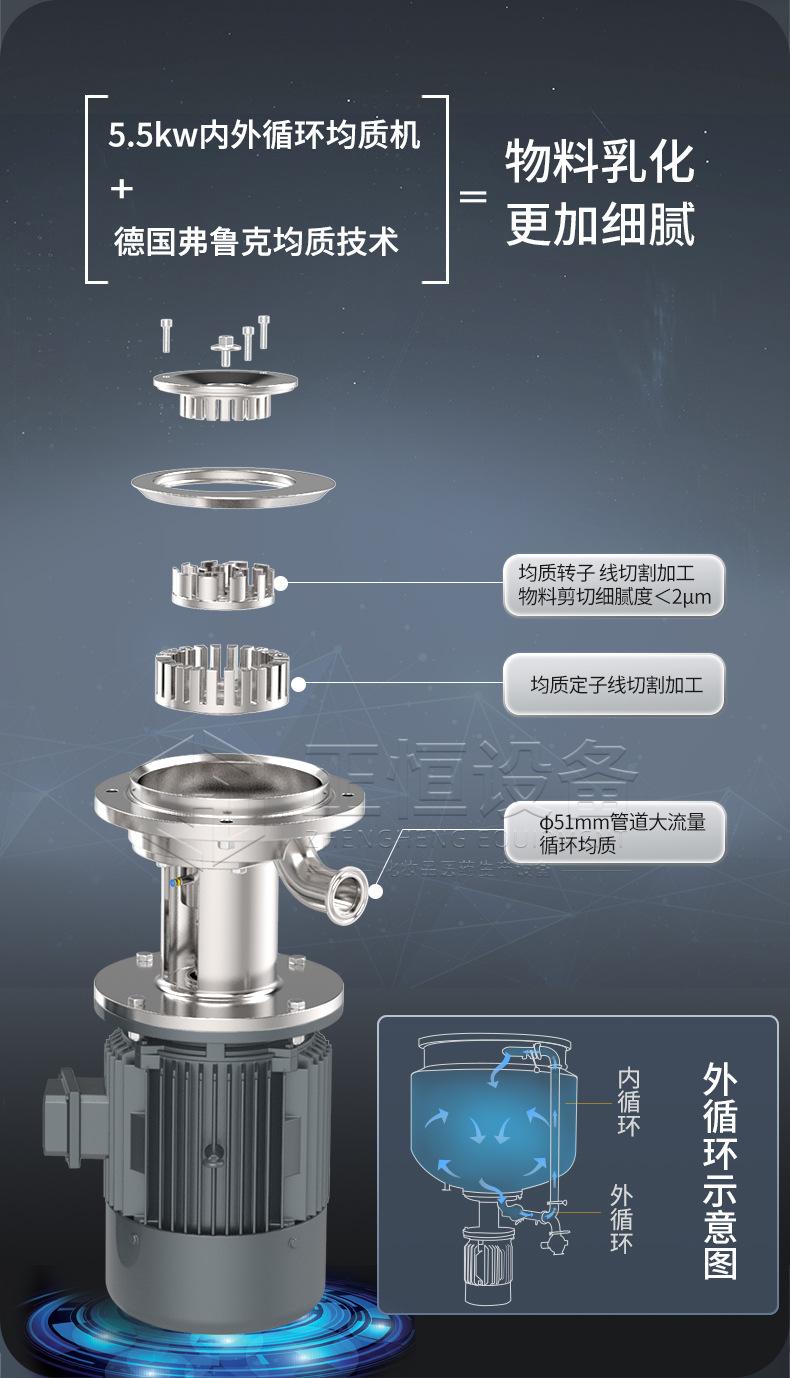 200L真空乳化机详情_10