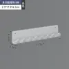 Estantería de Tablero Perforado para Sala de Estar Almacenamiento en Toda la Pared Puerta de Entrada Tablero Colgante para Entrada Decoración de Pared Tablero Perforado de Metal