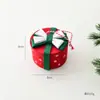 Nuchi Decorações de Natal Transfronteiriças Mini Pacote de Presente de Natal Caixa de Presente Pequenos Enfeites Decoração de Árvore de Natal Pingentes