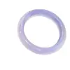 Pulsera Moonlight Violeta Blanca para Mujer, Pulsera de Crin de Caballo Hielo Transparente Piedra Ojo de Gato Calcedonia, Pulsera Elegante de Alta Calidad Hielo