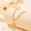 Colgante de calabaza, calabaza pequeña, collar de oro, joyería, cadena para la clavícula, cadena de estilo chino de alta gama, regalo para novia