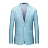 Nova Jaqueta de Terno Masculino de Moda Transfronteiriça para Jovens, Blazer Formal Slim Fit Estilo Coreano, Atacado