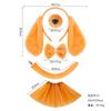 Diadema exclusiva para cachorros transfronteriza Halloween nuevo diadema de perro con orejas caídas set de accesorios para la cabeza lindos para niños