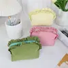Novo Estojo de Lápis Xadrez de Renda Impermeável em Nylon, Bolsa de Maquiagem Portátil de Grande Capacidade para Segurar na Mão, Bolsa de Armazenamento com Design Único que Não Colide