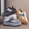 Zapatillas infantiles, nueva colección otoño 2026, estilo coreano de moda, suela blanda, antideslizantes, zapatos casuales versátiles para niños mayores
