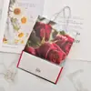 Bolsa de Regalo para el Día de San Valentín Chino Bolsa Creativa Transparente para Empaque de Regalo Flor Sanadora Flor de Rosa Bolsa de Regalo