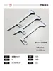 Suporte de prateleira de coluna aa tubo redondo suporte para cabide de roupas suporte de prateleira expositor de roupas acessórios de guarda-roupa de metal aberto
