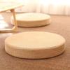 Estera de futón de cuerda de cáñamo de estilo japonés, estera de tatami, cojín para el suelo del dormitorio, estera para sentarse en el hogar, estera de meditación