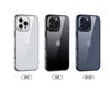 Adecuado para funda de teléfono móvil iPhone16 cristal permeable magnética dos en uno anticaída funda protectora para teléfono móvil Apple 16promax