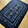 Mantel tradicional teñido con nudos de Zhoucheng, Dali, Yunnan, Mantel para mesa de café, Tela para colgar en la pared teñida con nudos hecha a mano, Tela decorativa para el hogar étnica