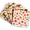 12 Hojas de Compra Directa Transfronteriza Papel para Diario DIY de Fiesta de Acción de Gracias Material de Decoración para Festival de la Cosecha de Otoño